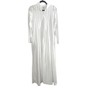 COVENANT APPAREL White Pleated Pintucked LDS Angelica Temple Dress - Sz XS